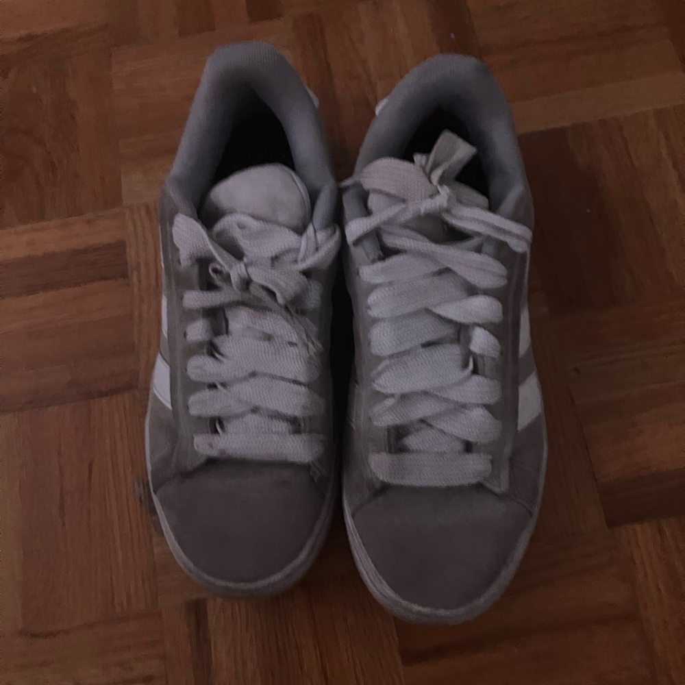 adidas Gray and White Women's Sneakers